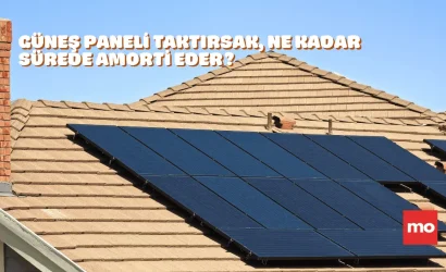 Güneş paneli amortismanı