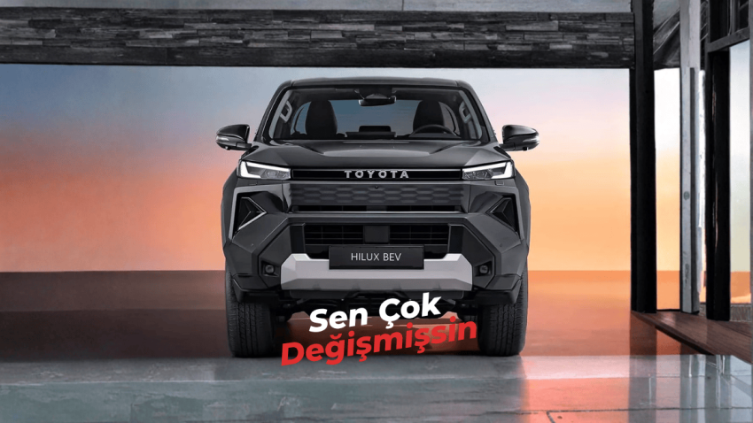 Toyota Hilux’ta Efsane Değişim, Artık Elektrikli