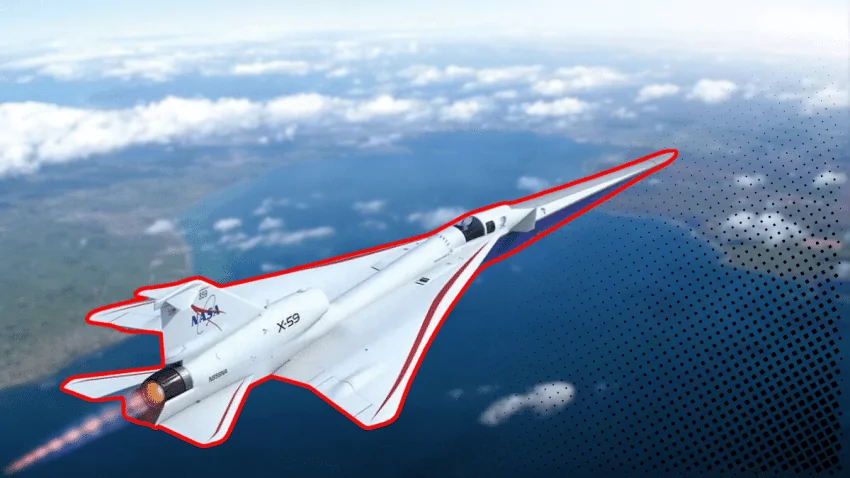 NASA’nın Sessiz Süpersonik Uçağı X-59: Ses Patlamaları Tarih Oluyor
