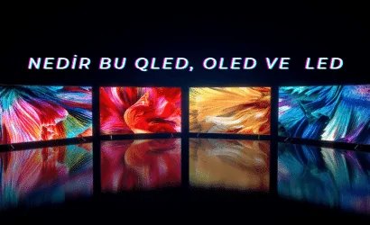 Qled, oled ve led