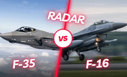 F-35 vs f-16 radar sistemleri