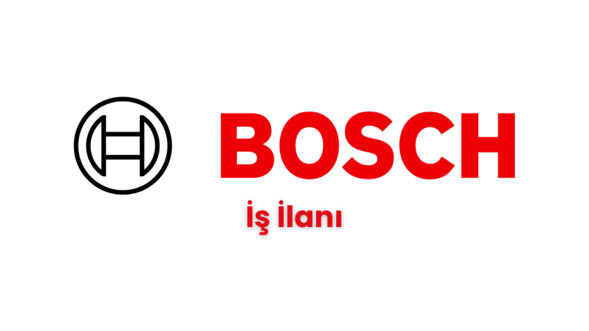 BOSCH Mühendis İş İlanı
