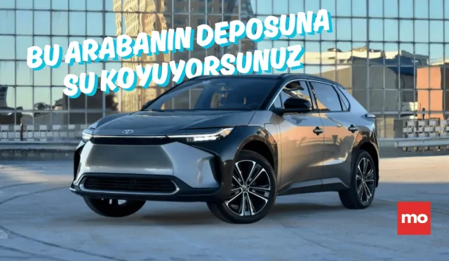 Toyota su ile çalışan araba