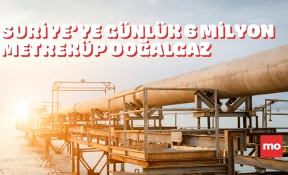 6 milyon metreküp doğalgaz