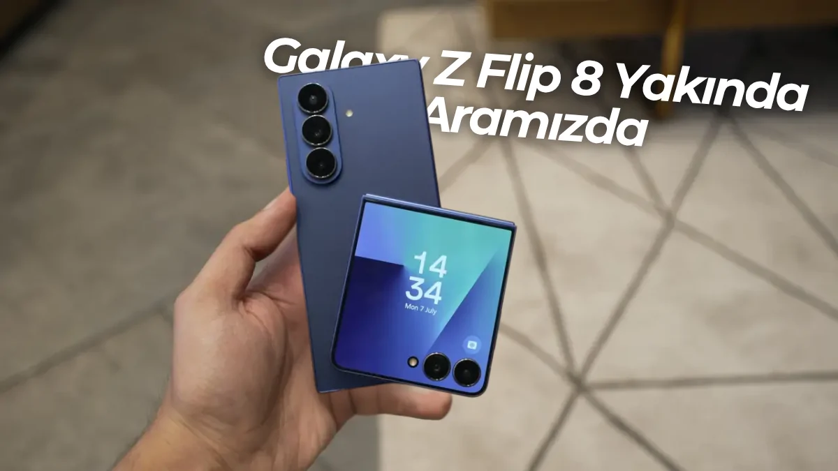 Galaxy Z Flip 8 Katlanarak Geliyor