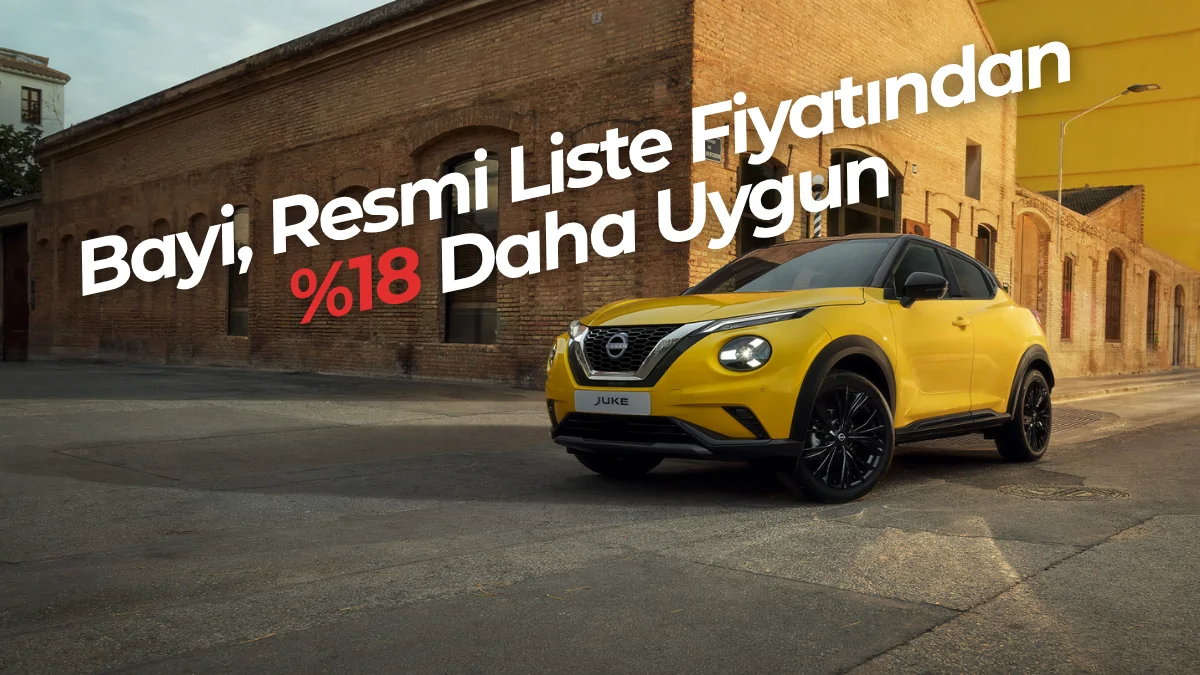 Nissan Juke En Uygun Bayi Fiyatı – Sıfır Araç