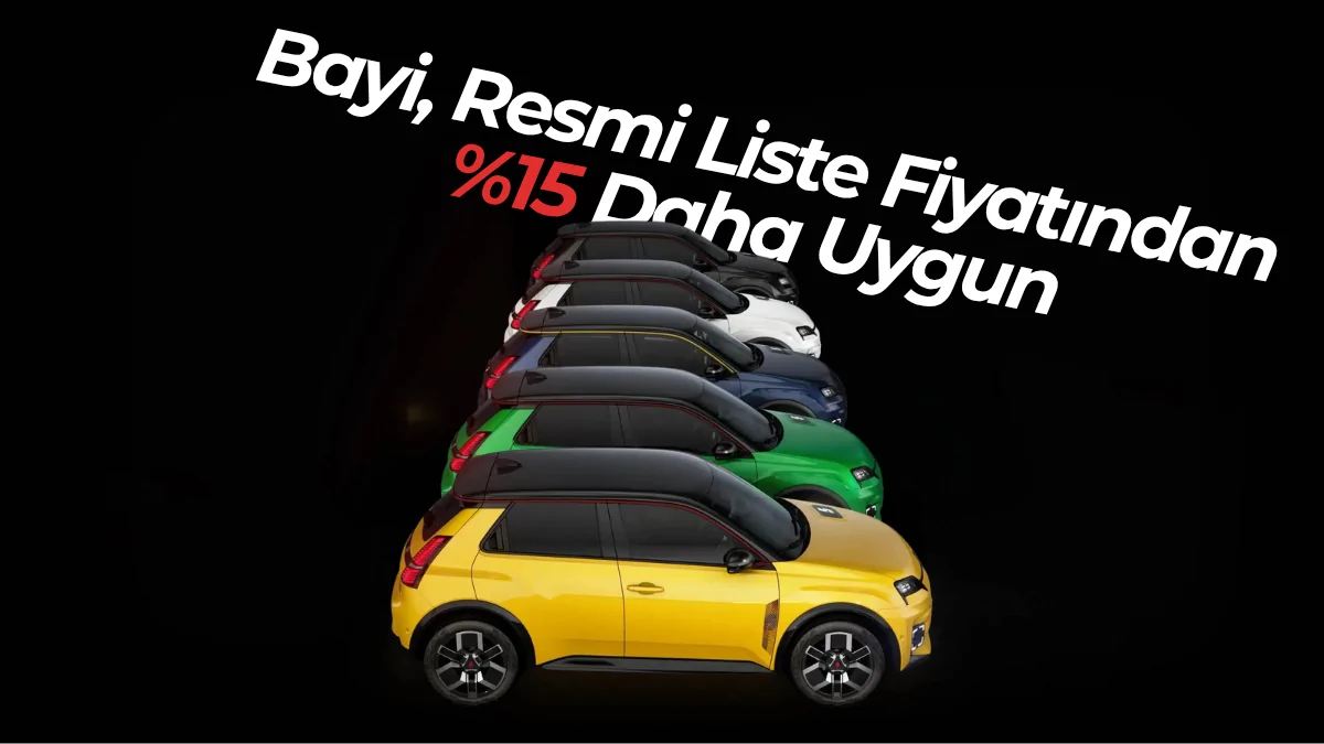 Renault R5 E-Tech En Uygun Bayi Fiyatı – Sıfır Araç