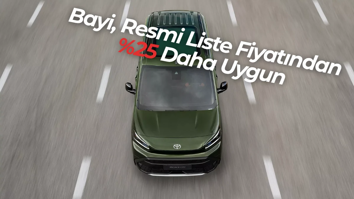 Toyota Proace City En Uygun Bayi Fiyatı – Sıfır Araç