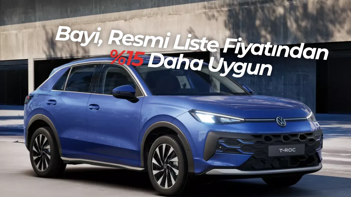 Volkswagen T-Roc En Uygun Bayi Fiyatı – Sıfır Araç
