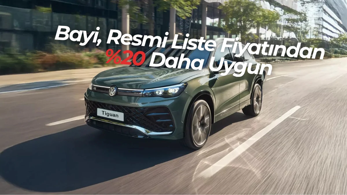 Volkswagen Tiguan R-Line En Uygun Bayi Fiyatı – Sıfır Araç