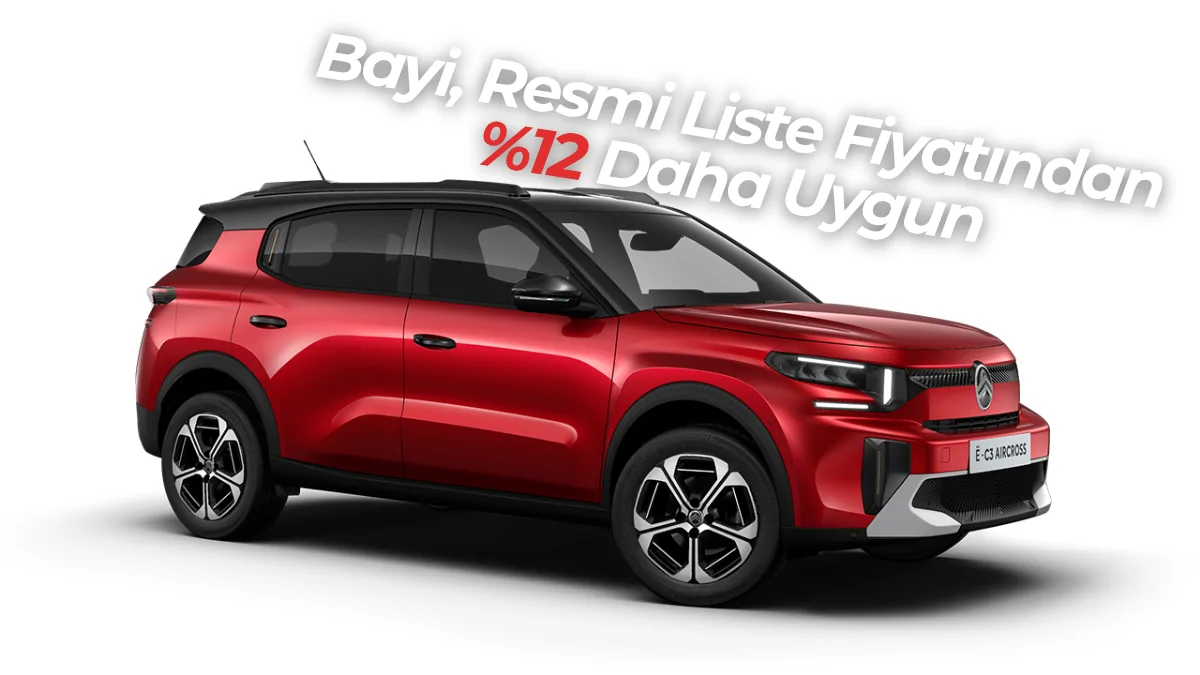 Citroen e-C3 Aircross 83 kW Max Uzun Menzil En Uygun Bayi Fiyatı – Sıfır Araç