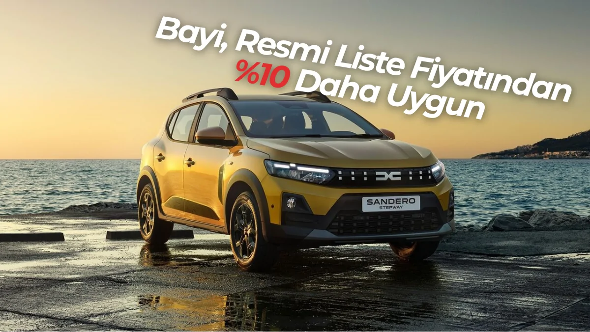 Dacia Sandero Stepway Expression Eco-G 120 Auto En Uygun Bayi Fiyatı – Sıfır Araç