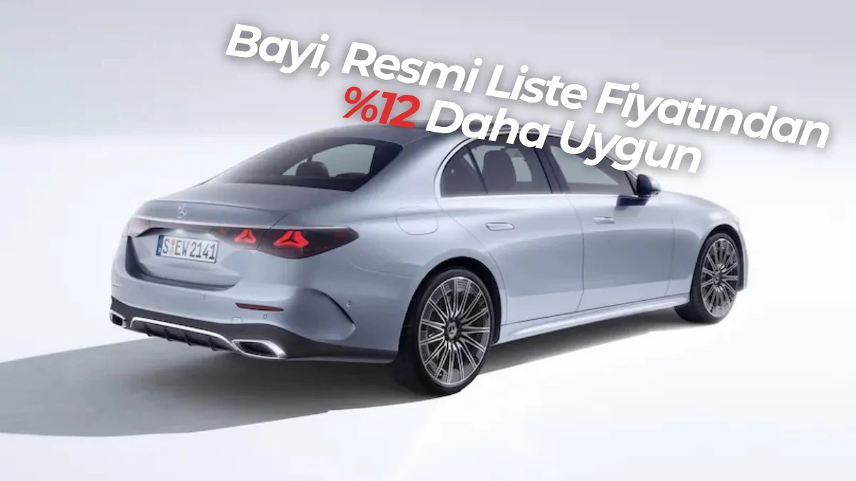 Mercedes-Benz E 180 AMG En Uygun Bayi Fiyatı – Sıfır Araç