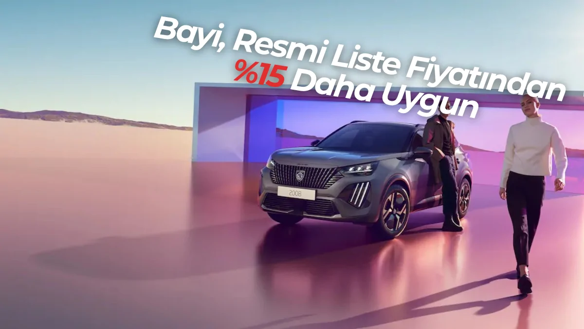 Peugeot 2008 Allure 1.2 Hybrid 145hp eDCS6 En Uygun Bayi Fiyatı – Sıfır Araç