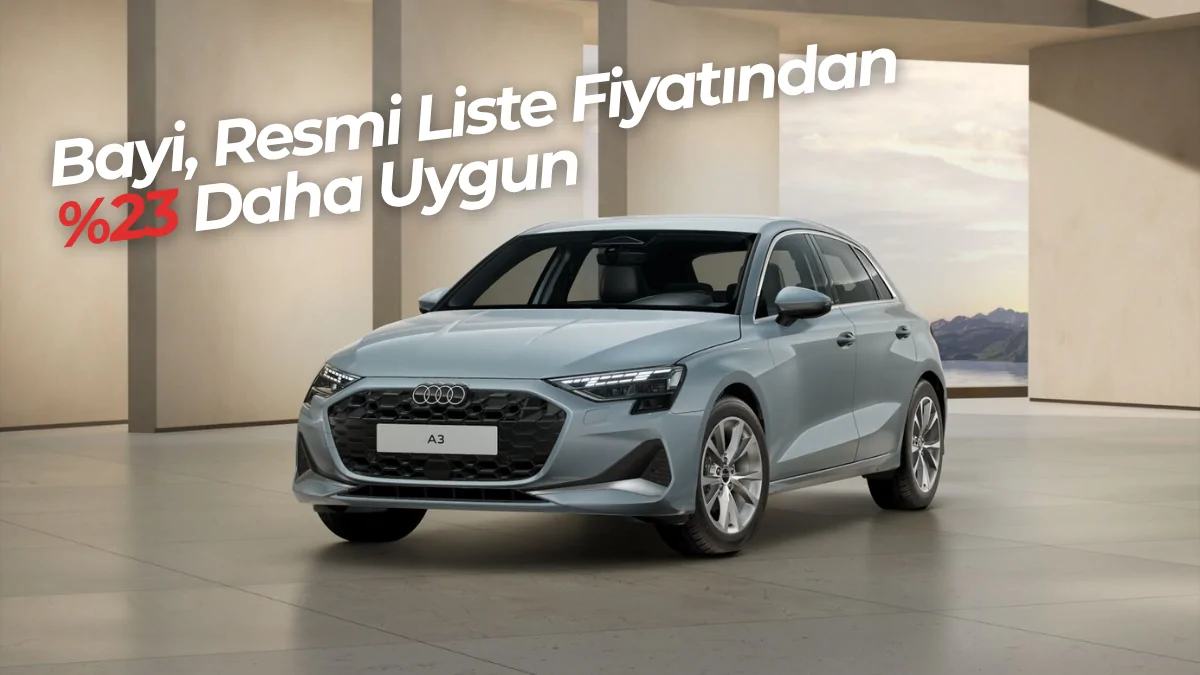 Audi A3 Sportback TFSI 110 kW Advanced S tronic En Uygun Bayi