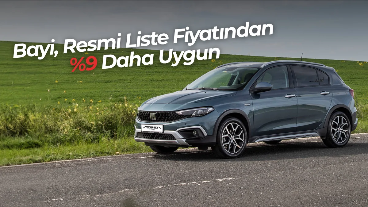 Fiat Egea Cross Urban 1.6 MultiJet 130 HP DCT GSR Traction+ En Uygun Bayi Fiyatı – Sıfır Araç