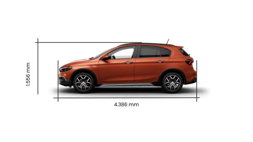 Fiat Egea Cross Urban Teknik Resim