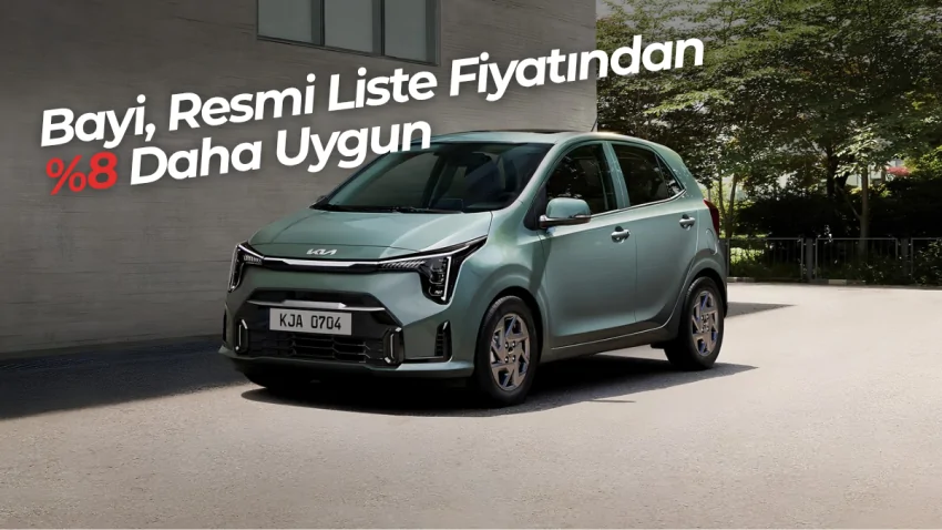 Kia Picanto 1.0L 67 PS AMT Cool En Uygun Bayi Fiyatı – Sıfır Araç