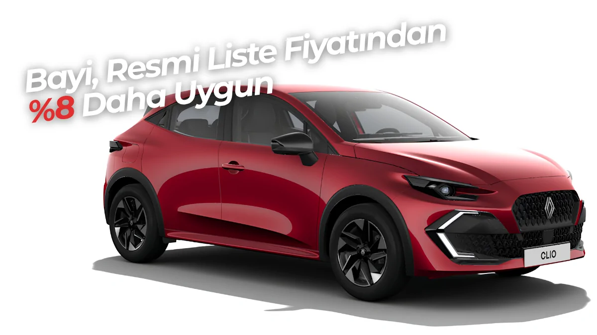 Renault Clio Evolution Plus TCe EDC 115 hp En Uygun Bayi Fiyatı – Sıfır Araç