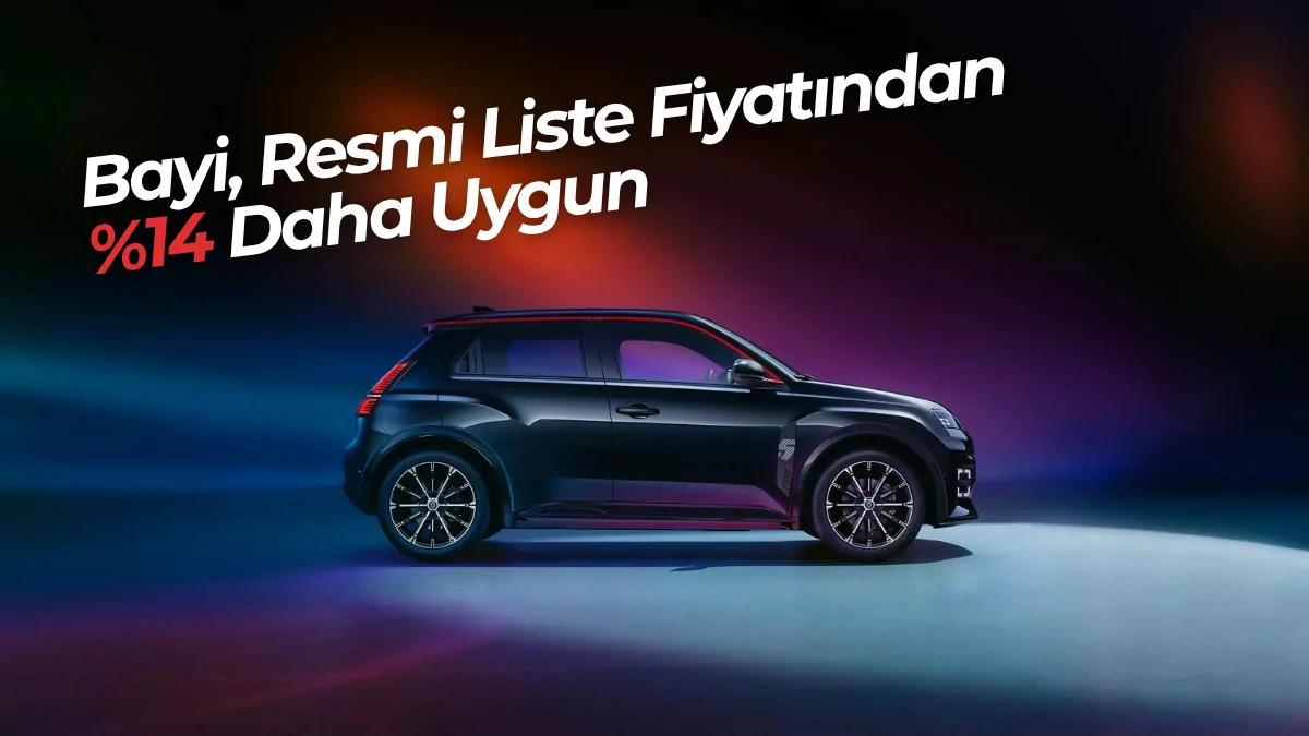 Renault R5 E-Tech Techno EV52 150hp En Uygun Bayi Fiyatı – Sıfır Araç
