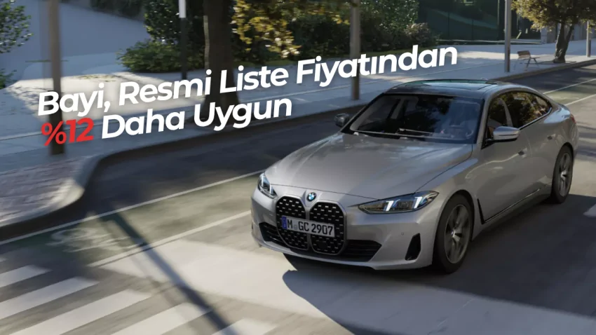 BMW 420i Gran Coupe M Sport En Uygun Bayi Fiyatı – Sıfır Araç