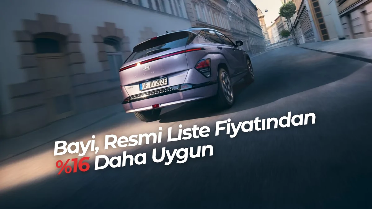 Hyundai Kona 99 kW Advance En Uygun Bayi Fiyatı – Sıfır Araç