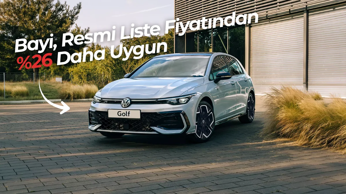 Volkswagen Golf 1.5 eTSI 116 PS DSG Life En Uygun Bayi Fiyatı – Sıfır Araç