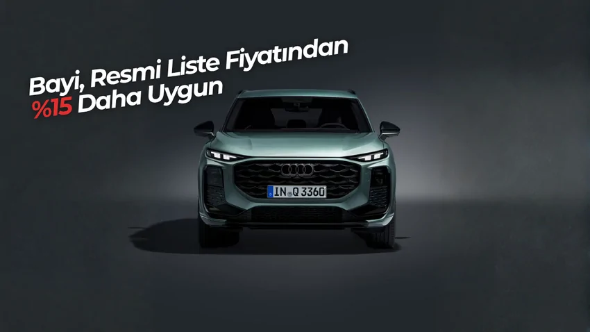 Audi Q3 TFSI 110 kW Advanced S tronic En Uygun Bayi Fiyatı – Sıfır Araç