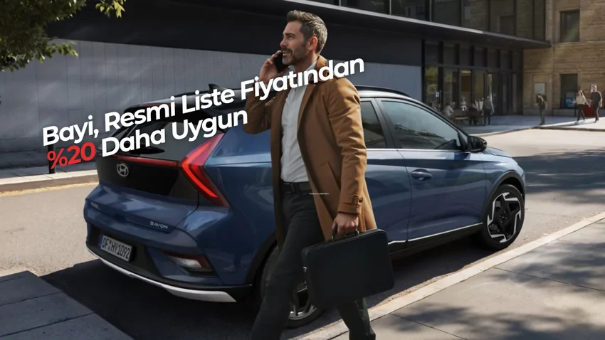 Hyundai Bayon 1.0 T-GDI 90 PS 7DCT Style GSR2C En Uygun Bayi Fiyatı – Sıfır Araç