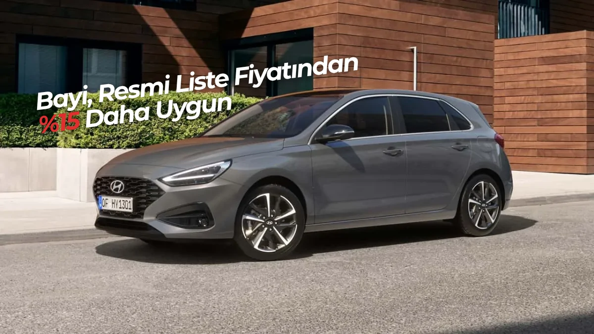 Hyundai i30 1.6 T-GDI 150 PS DCT Comfort En Uygun Bayi Fiyatı – Sıfır Araç