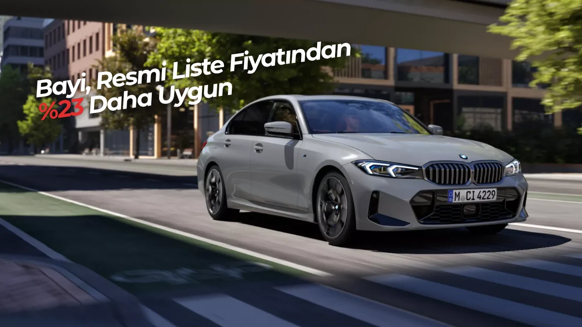 BMW 320i Sedan M Sport En Uygun Bayi Fiyatı – Sıfır Araç