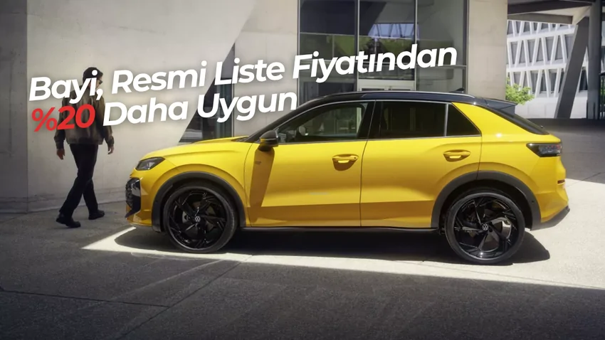 Volkswagen T-Roc 1.5 eTSI ACT 150 PS DSG R-Line En Uygun Bayi Fiyatı – Sıfır Araç