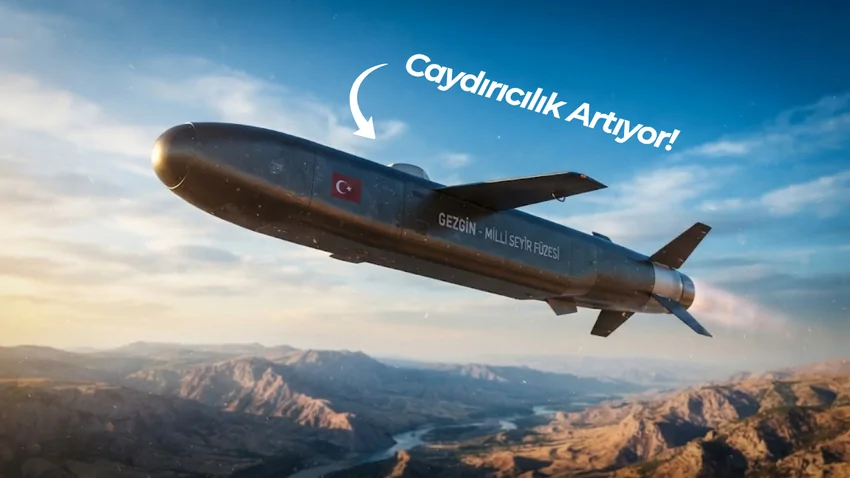 Türkiye’nin Milli Seyir Füzesi Gezgin’de Kritik İlerleme Kaydedildi!