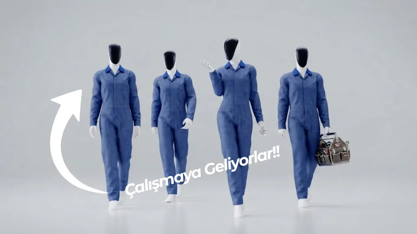 XPeng Iron İnsansı Robot, Fabrikalara İniyor!