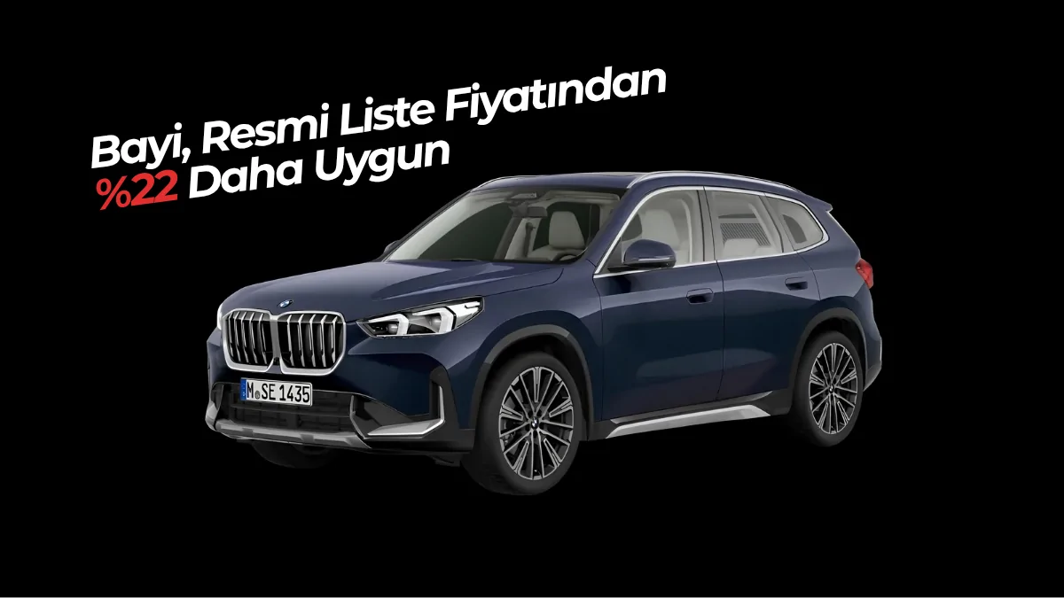 BMW X1 sDrive20i X-Line En Uygun Bayi Fiyatı – Sıfır Araç