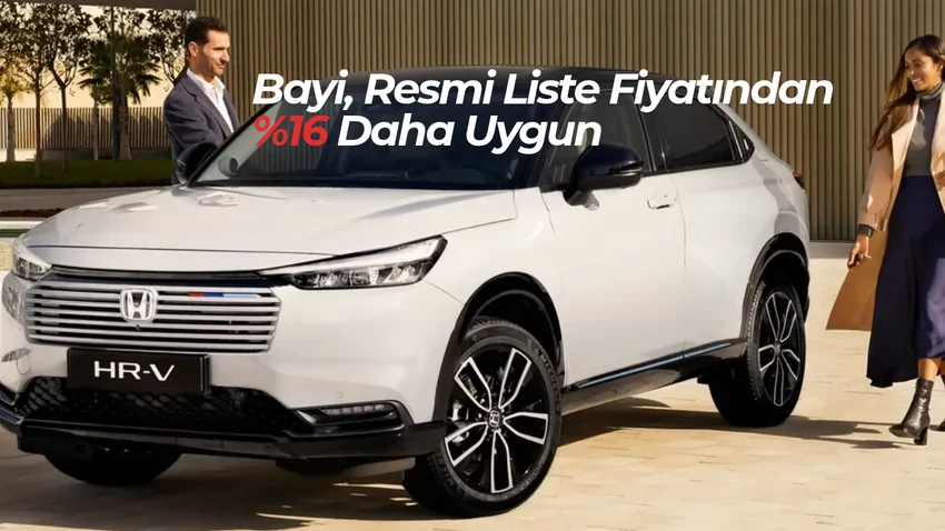 Honda HR-V 1.5L e:HEV Elegance En Uygun Bayi Fiyatı – Sıfır Araç