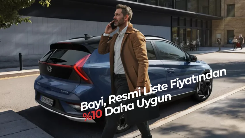 Hyundai Bayon 1.0 T-GDI 90 PS DCT Jump En Uygun Bayi Fiyatı – Sıfır Araç