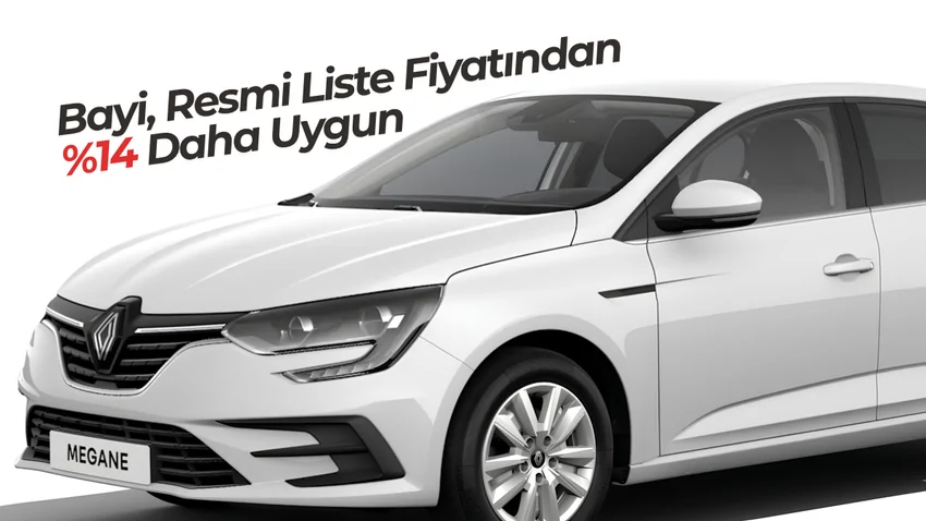 Renault Megane Touch 1.3 TCe EDC 140 bg En Uygun Bayi Fiyatı – Sıfır Araç